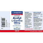 Acetyl L-Carnitine 500mg