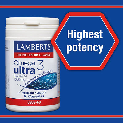 Omega 3 Ultra - Maximum Strength Fish Oil (1040mg Omega 3)