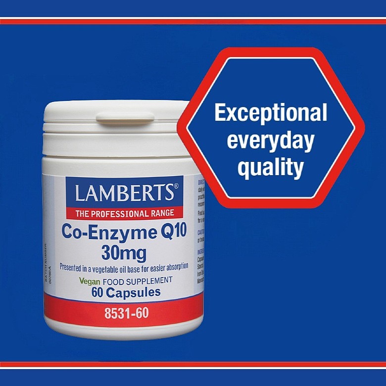Co-Enzyme Q10 (CoQ10) 30mg